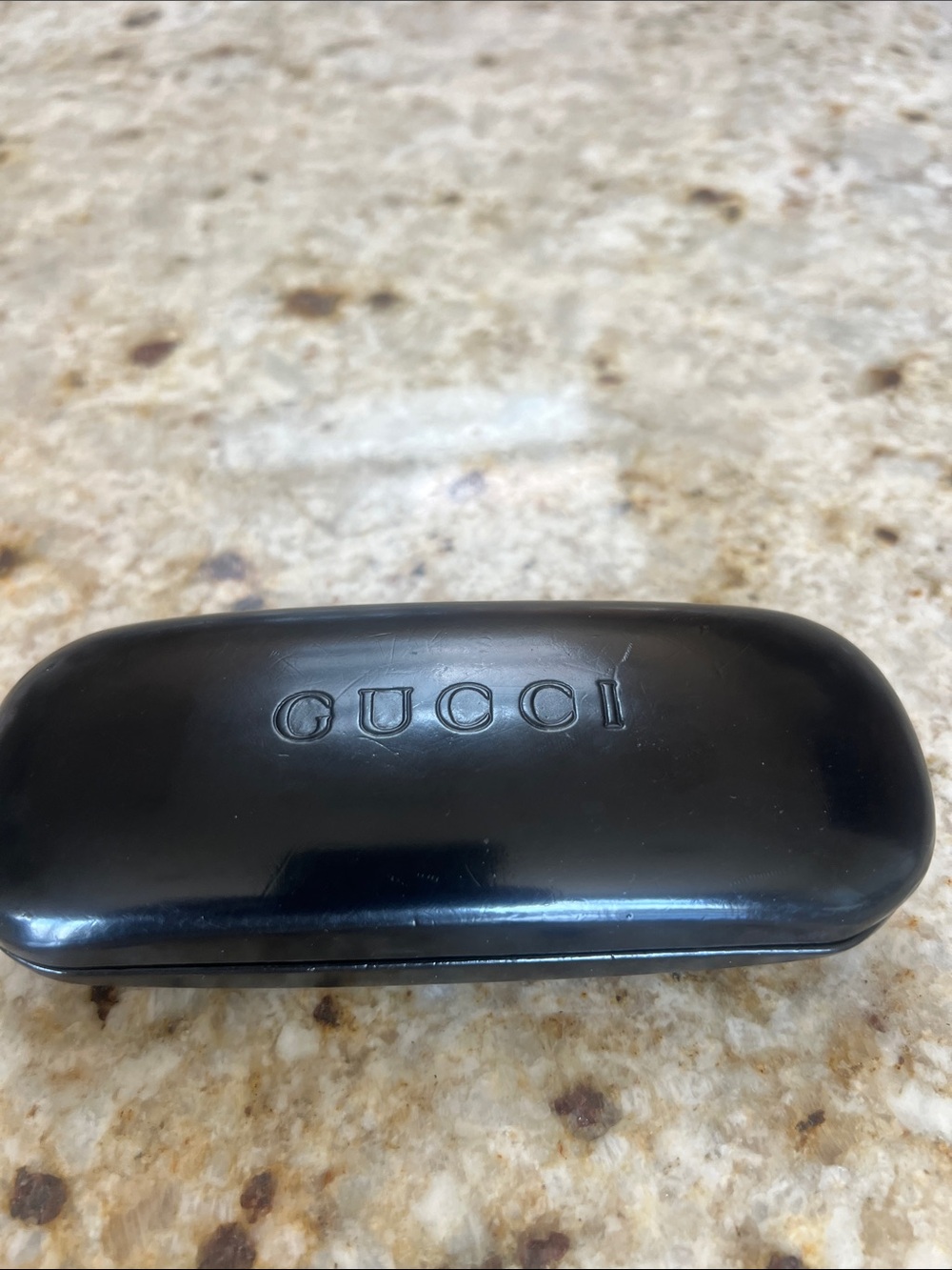 GUCCI BLACK HARDSHELL GLASSES CASE
